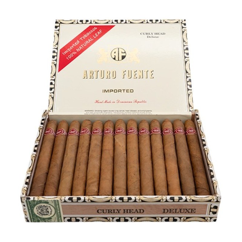 Arturo Fuente Curly Head Deluxe Natural box at Sunshine Market & Liquor in Yuma