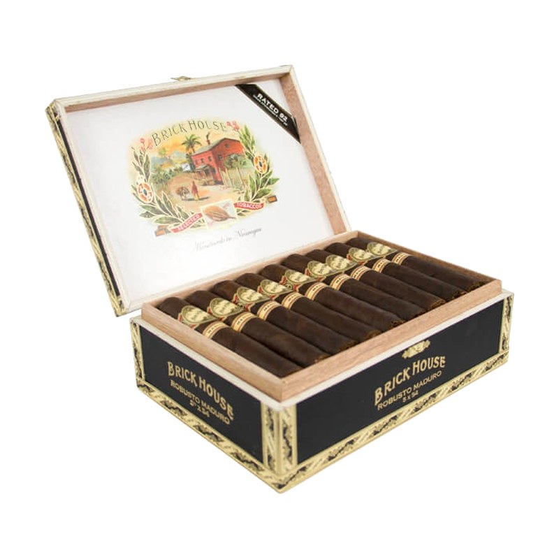 Brick House Maduro cigars in a wooden box at Sunshine Market & Liquor