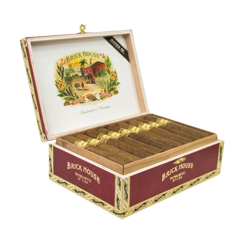 Brick House cigars in a wooden box at Sunshine Market & Liquor