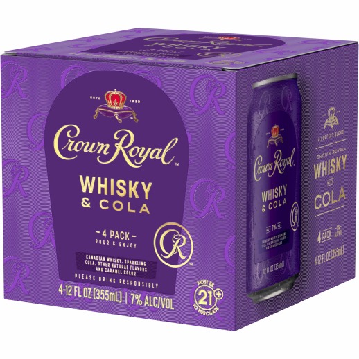 Crown Royal Whiskey Cola RTD