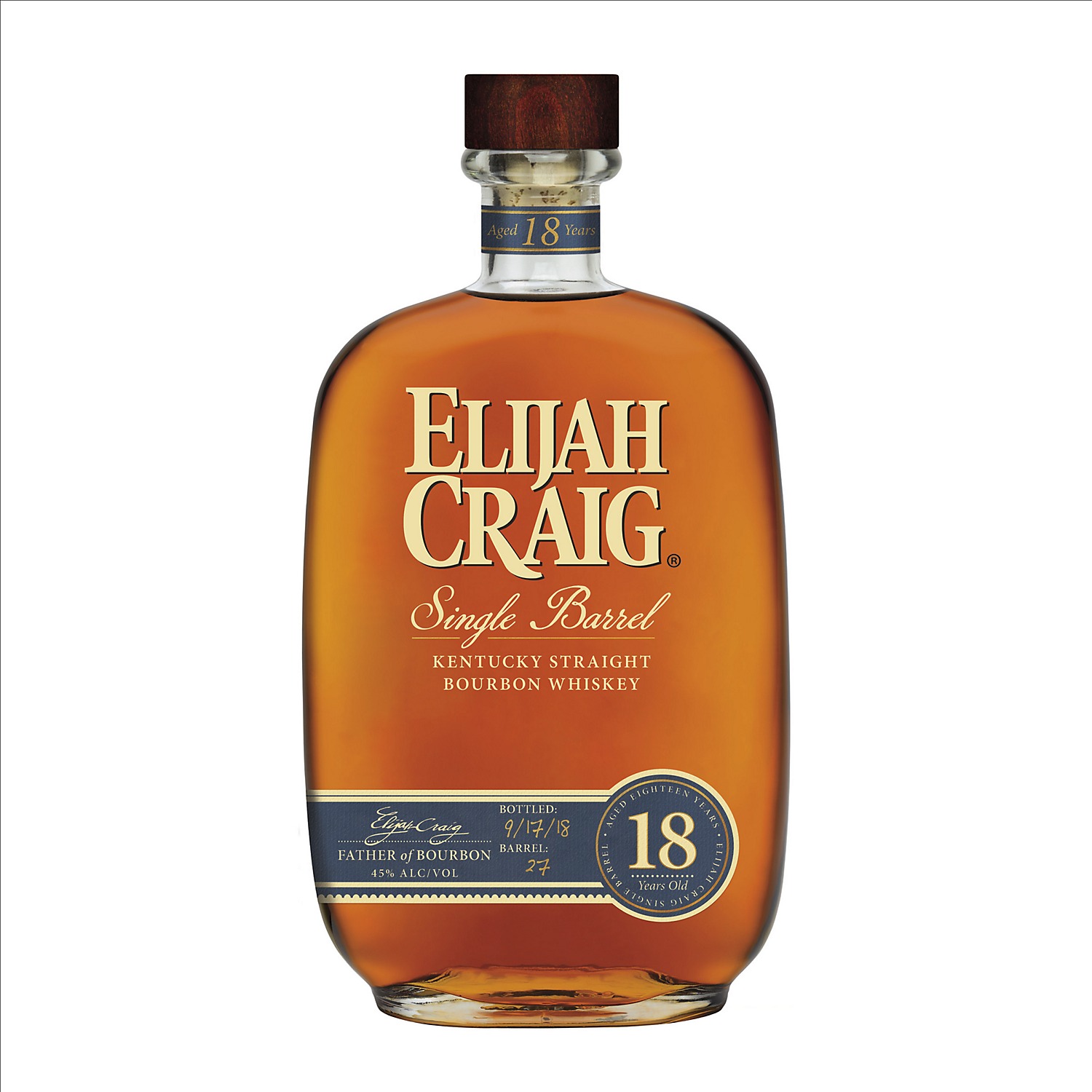 Elijah Craig Single Barrel 18yr
