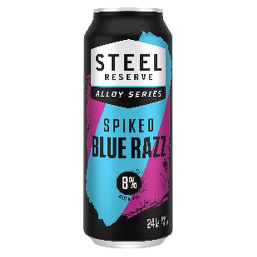 Steel Reserve Spiked Blue Razz at Sunshine Market & Liquor