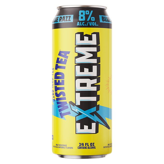 Twisted Tea Extreme Blue Razz at Sunshine Market & Liquor