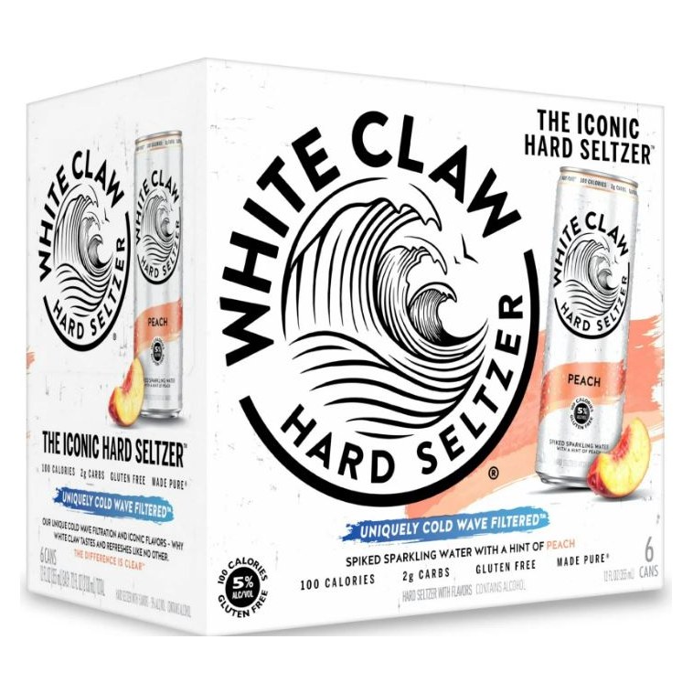 White Claw Peach at Sunshine Market & Liquor